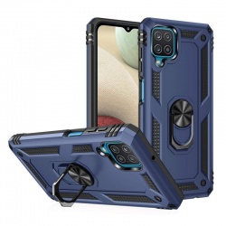 Huawei P30 Lite Case Ring Armor Cover - Blue
